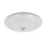 Vito 2025853 LED ТАВАННА ЛАМПА ARTEMIDA С PIR СЕНЗОР 18W 3CCT 3000K 4000K 6500K 1710Lm Φ300 mm ПЛАСТМАСА БЯЛА