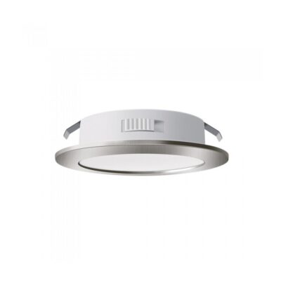 Vito 2028040 LED МЕБЕЛЕН СПОТ FURNILUX 4W 3CCT 3000K 4000K 6500K 300 LM Φ55 ММ CUT МАТ ХРОМ 12V IP44 ПЛАСТМАСА 60 СМ КАБЕЛ
