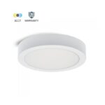 Vito 2027383 LED ПАНЕЛ ЗА ПОВЪРХНОСТЕН МОНТАЖ LARA R 18W 3CCT 3000K 4000K 6500K 1980lm D217 КРЪГЪЛ БЯЛ