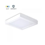 Vito 2027443 LED ПАНЕЛ ЗА ПОВЪРХНОСТЕН МОНТАЖ LARA S 18W 3CCT 3000K 4000K 6500K 1980lm 217 217 КВАДРАТЕН БЯЛ