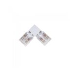 Vito 5520530 КОНЕКТОР ЗА LED ЛЕНТА CONCRC10 10MM COBRGB L ОБРАЗЕН ПРОЗРАЧЕН 2 БР ПАКЕТ ЗА COB RGB LED ЛЕНТИ