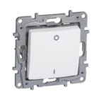 LEGRAND 1933764517 двуполюсен ключ 16а niloe legrand - бял