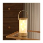 Vito 5200860 МИНИ LED НОЩНА ЛАМПА BARREL WOOD 3W 3000K 150Lm IP65 С БАТЕРИЯ 14500 Li