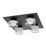 Ledvance 207830203 led лампа orbis flame 4x5.5w clickcct ip44 bk