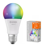 Ledvance 20230091 пакетх3 smart wifi лампи cla60 9w 2700k-6500k rgb e27 smart