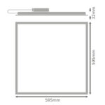Ledvance 2078601411 led panel eco hlo 600 46w 865