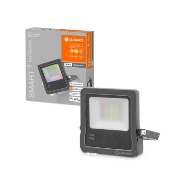 Ledvance 202301001 smart wifi прожектор flood 20w rgbw dg