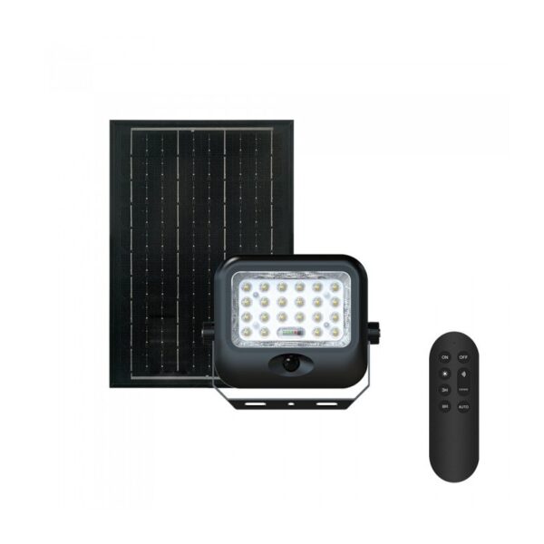 Vito 3210410 СОЛАРЕН ПРОЖЕКТОР STRIKE 50W 3CCT 3000K 4000K 6500K 1500Lm IP65 5M КАБЕЛ ДИСТАНЦИОННО УПРАВЛЕНИЕ