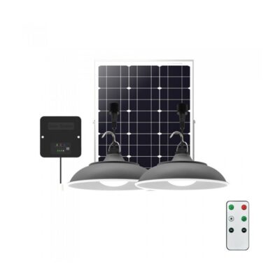 Vito 3210400 СОЛАРЕН ОСВЕТИТЕЛ HIGH BAY KAMPANA 2x200W 4000K 1500Lm IP54 2x ОСВЕТИТЕЛ 5M 2x3M КАБЕЛ
