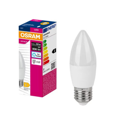 Ledvance 20240075535 led лампа value clb60 806lm/865 e27