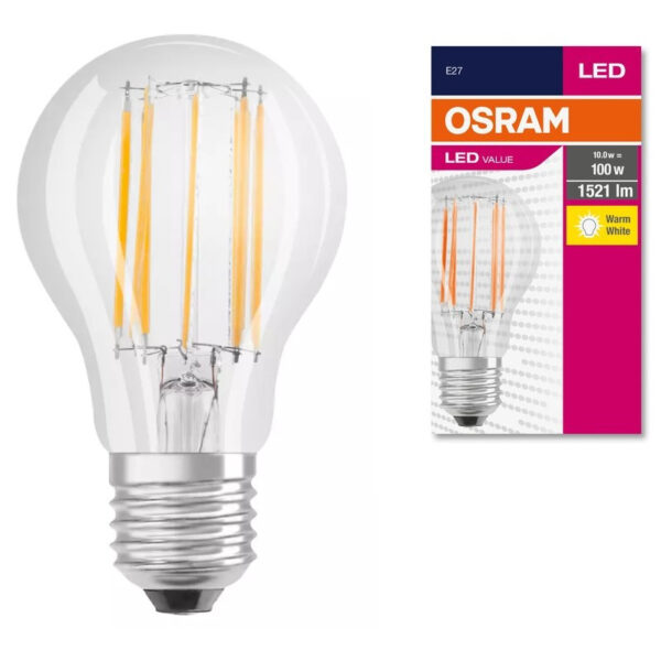 Ledvance 2024007014 led лампа value filament cla100 1520lm/827 e27