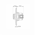 VIDEX 02040214 димер 600w vf-bndm600-bg binera videx - графит