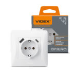 VIDEX 02040105 vf-bnsk1guc-w контакт шуко usb-a+usb-c binera videx - бял