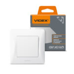 VIDEX 02040201 еднополюсен ключ vf-bnsw1-w 10а binera videx - бял