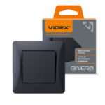 VIDEX 02040202 девиаторен ключ 10а vf-bnsw1p-bg binera videx - графит
