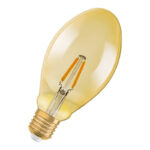 Ledvance 20240144 led лампа vintage 1906 led cl oval gold40 4w/824 e27