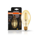 Ledvance 20240144 led лампа vintage 1906 led cl oval gold40 4w/824 e27
