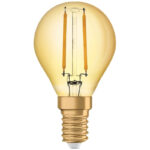 Ledvance 20240131 led лампа vintage 1906 led cl p fil gold 22/2.5w/825 e14