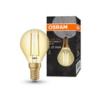 Ledvance 20240131 led лампа vintage 1906 led cl p fil gold 22/2.5w/825 e14