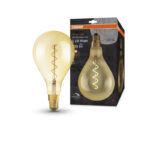 Ledvance 202401502 led лампа vintage 1906 led dim cl a160 gold28 4w/820 e27