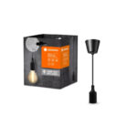 Ledvance 207850023 led лампа vintage 1906 pendulum bell black