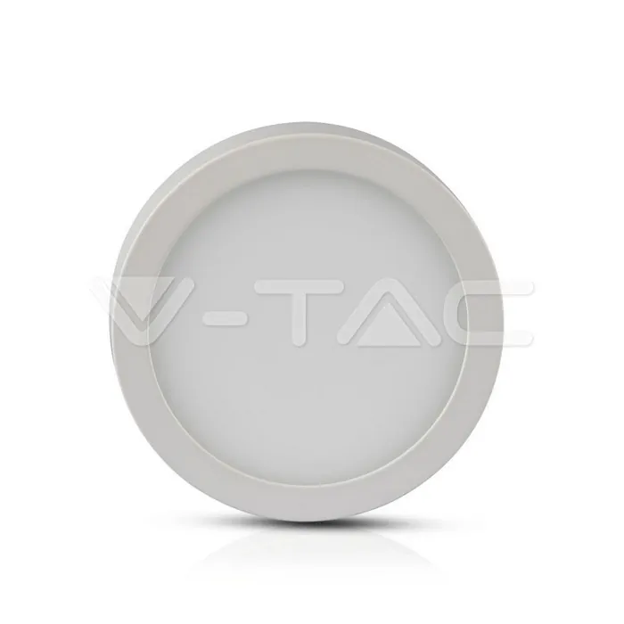 V-TAC VT-4910 12W LED Панел Външен монтаж Premium Кръгъл Модул Топло Бяла Светлина