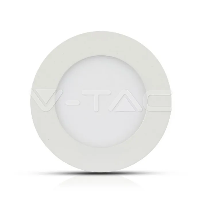 V-TAC VT-713 12W LED Панел Premium SAMSUNG Чип Кръг 4000K