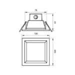 Vivalux VIV004035 LED луна ELMO LED 6W 4000K