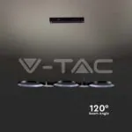 V-TAC VT-10044 LED Осветител 38W Висящ (95*100CM) Черен 3000K