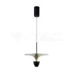 V-TAC VT-10085 9W LED Висяща Лампа (30*320*100CM) Черно+Златно Тяло 3000K