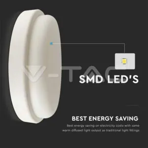 V-TAC VT-10195 12W LED Плафон Преграда 3000K