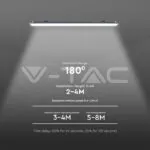V-TAC VT-10215 LED Влагозащитено тяло X-Серия 1200mm 36W 6500K 120LM/W Сензор