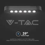 V-TAC VT-10234 5W LED Магнитен Линеен Спот 3000K Черно Тяло
