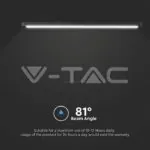 V-TAC VT-10249 22W LED Магнитен Линеен Осветител 3000K Черно Тяло