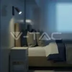 V-TAC VT-10294 GU10 Стенен Хотел Аплик Черен