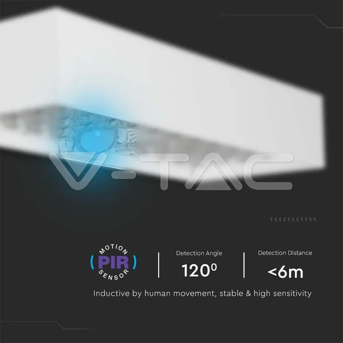 V-TAC VT-10308 6W LED Соларна Лампа Бяла Батерия 4000К
