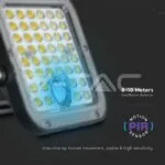 V-TAC VT-10310 30W LED Соларен Прожектор LiFePo Батерия 3.7V Черен 4000K