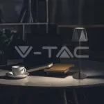 V-TAC VT-10330 1.5W LED Настолна Лампа Черна 3in1