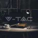 V-TAC VT-10345 6W LED Настолна Лампа Черно Тяло 3000K