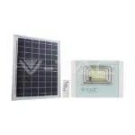 V-TAC VT-10408 20W LED Соларен Прожектор 4000К Бяло Тяло