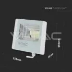 V-TAC VT-10410 35W LED Соларен Прожектор 4000К Бяло Тяло