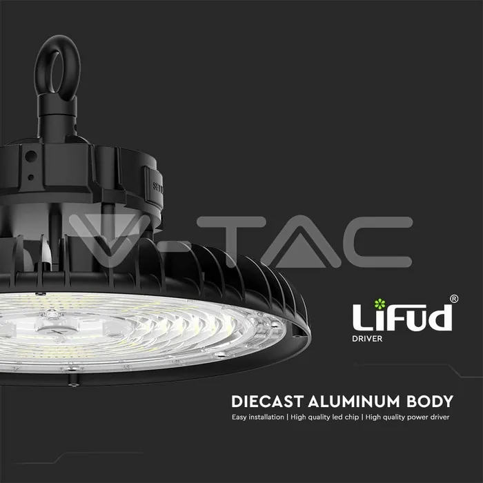 V-TAC VT-10467 120W/150W/200W LED Камбана 3в1 3000K;4000K;5000K UFO 160lm/W