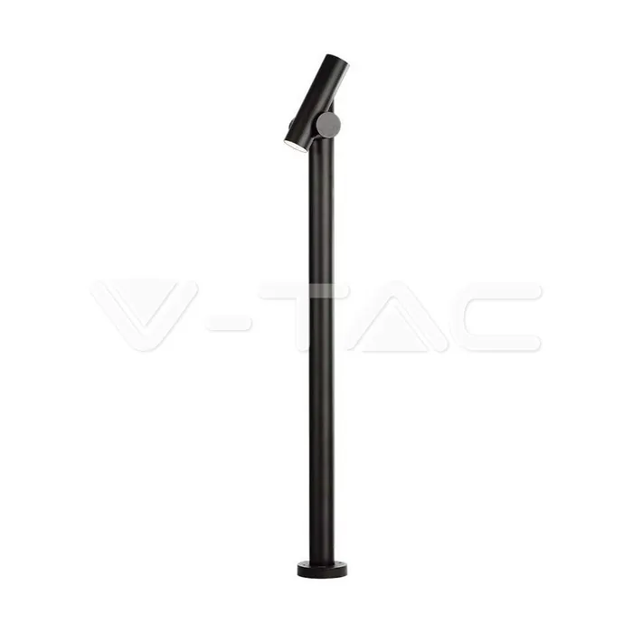V-TAC VT-23051 2x2.6W Наземен Спот 1м. Черен 4000К IP44