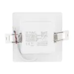 V-TAC VT-10477 3W LED Backlit Панел Квадрат 3000К