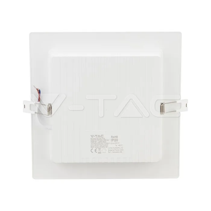 V-TAC VT-10488 18W LED Backlit Панел Квадрат 6500К