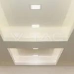 V-TAC VT-10488 18W LED Backlit Панел Квадрат 6500К
