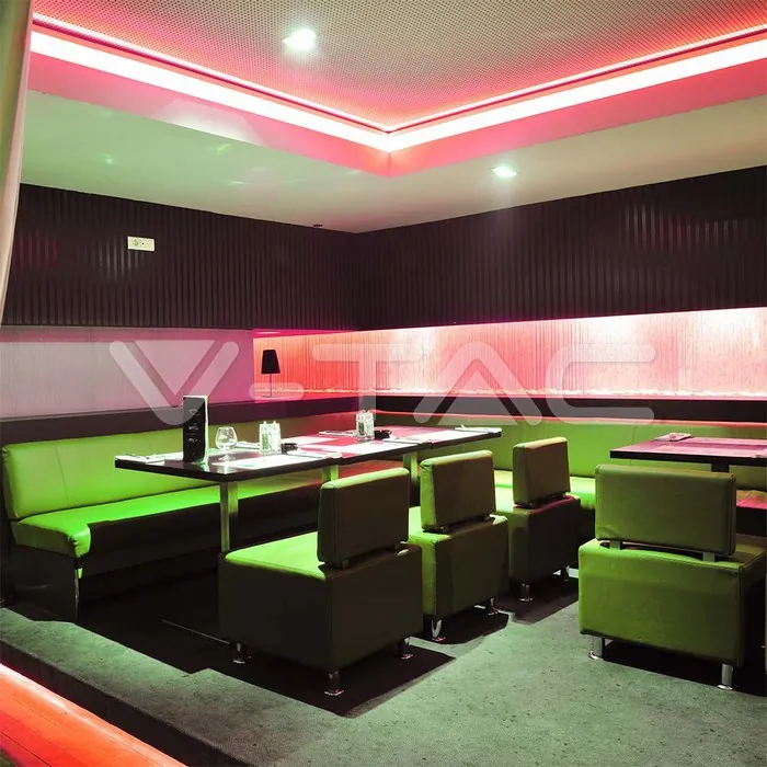 V-TAC VT-10556 LED Лента SMD 3535 120LED Double PCB 8mm RGB12W/M