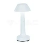 V-TAC VT-10569 2W LED Настолна Лампа (D100*230) 3 в 1 Бяло Тяло