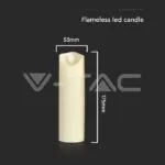 V-TAC VT-10575 Декоративна Лампа Свещ 53*175MM