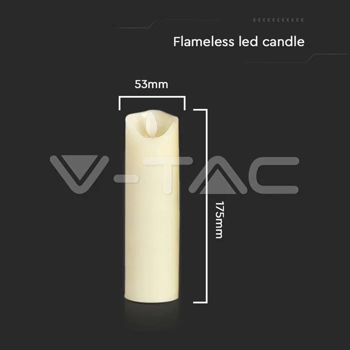 V-TAC VT-10575 Декоративна Лампа Свещ 53*175MM